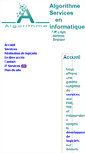 Mobile Screenshot of algo.be
